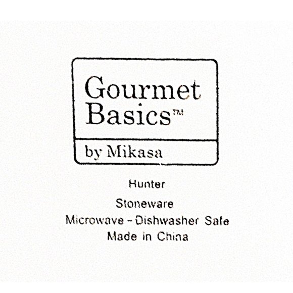 Mikasa Vintage Dinner Plates, Vintage Dinnerware, Retro Kitchen, Vintage Mikasa - Picture 4 of 4